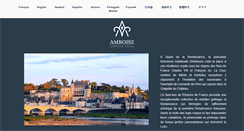 Desktop Screenshot of chateau-amboise.com
